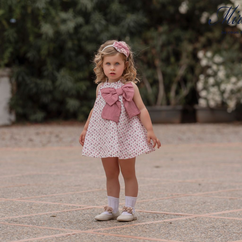 VESTIDO INFANTIL LILA FRUTAS
