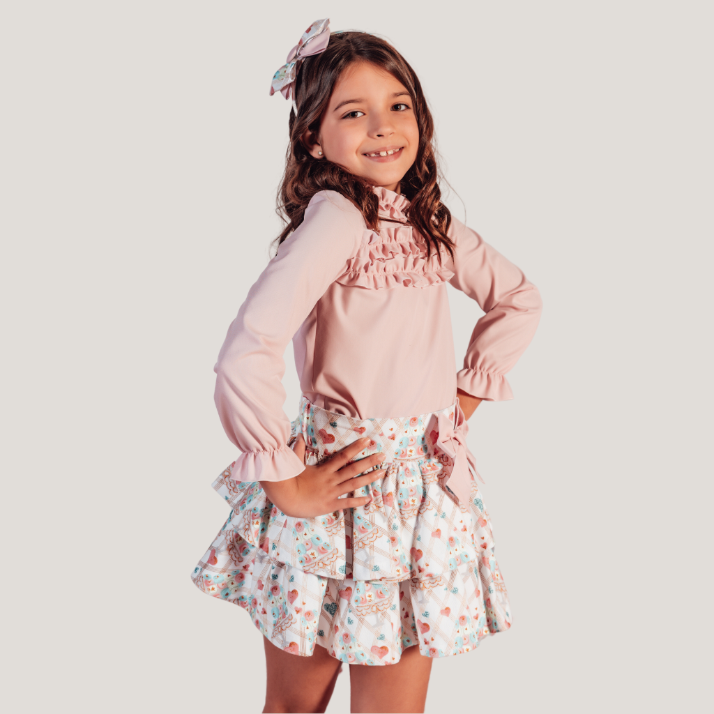 CONJUNTO ESTAMPADO MACARRONES