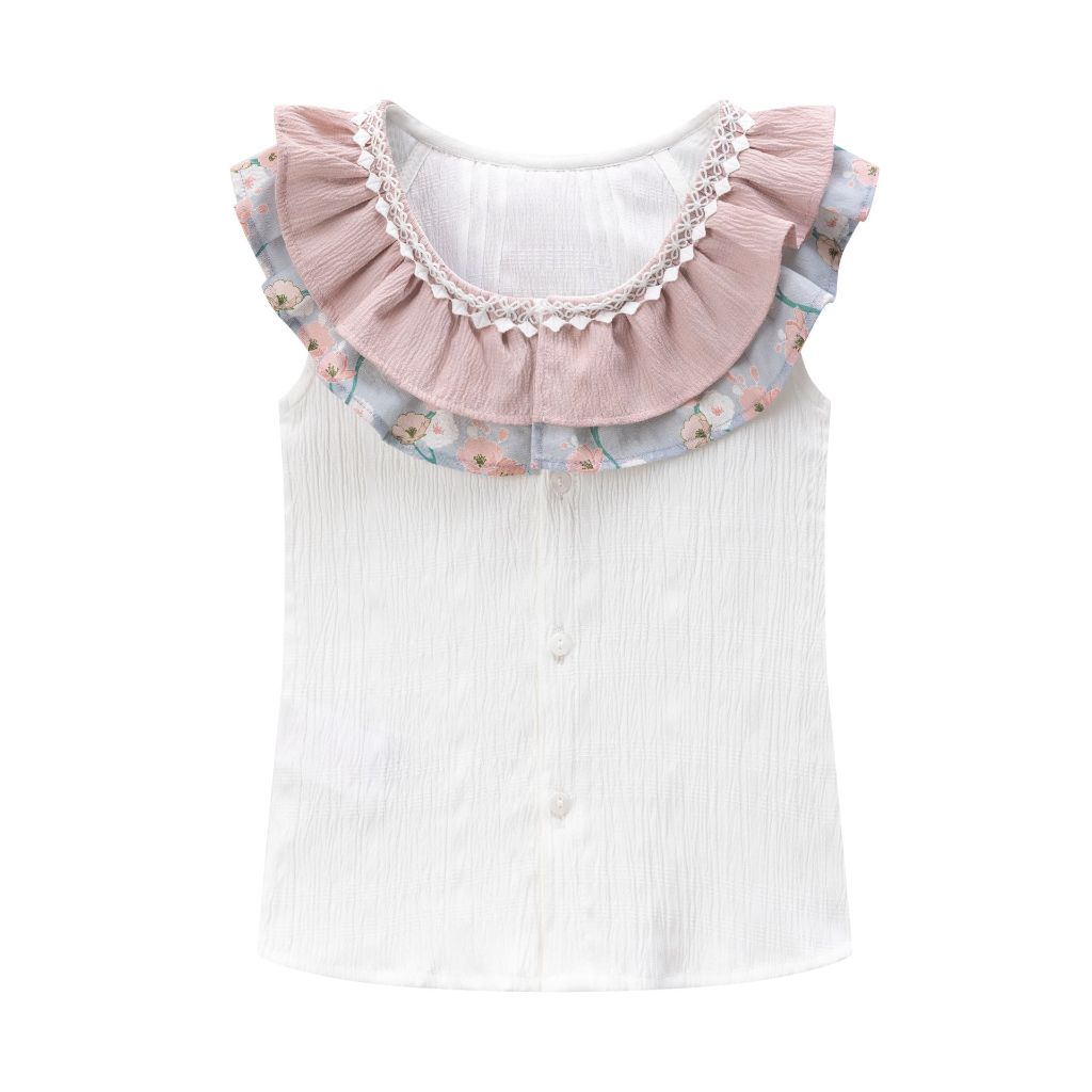 CONJUNTO NIÑA  FALDA COLOR MAQUILLAJE