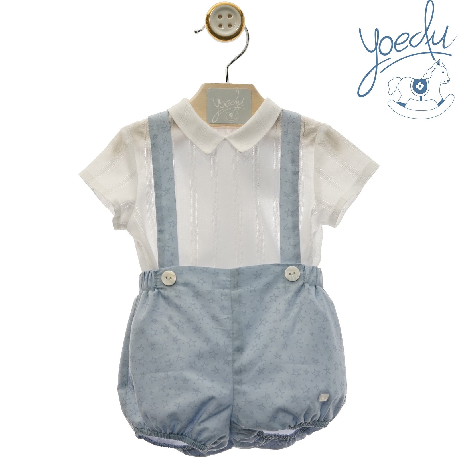 CONJUNTO BEBE NIÑO AURORA - Menta Moda Infantil