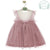 VESTIDO INFANTIL FLAUTA ROSA EMPOLVADO - Menta Moda Infantil