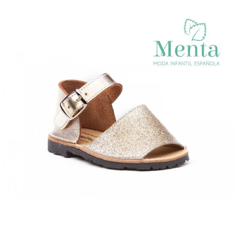 IBICENCA MINI GLITTER PLATINO - Menta Moda Infantil