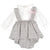 FALDA TIRANTES CON CAMISA TOPOS - Menta Moda Infantil