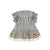 VESTIDO LINEAS MARINO Y FLORES