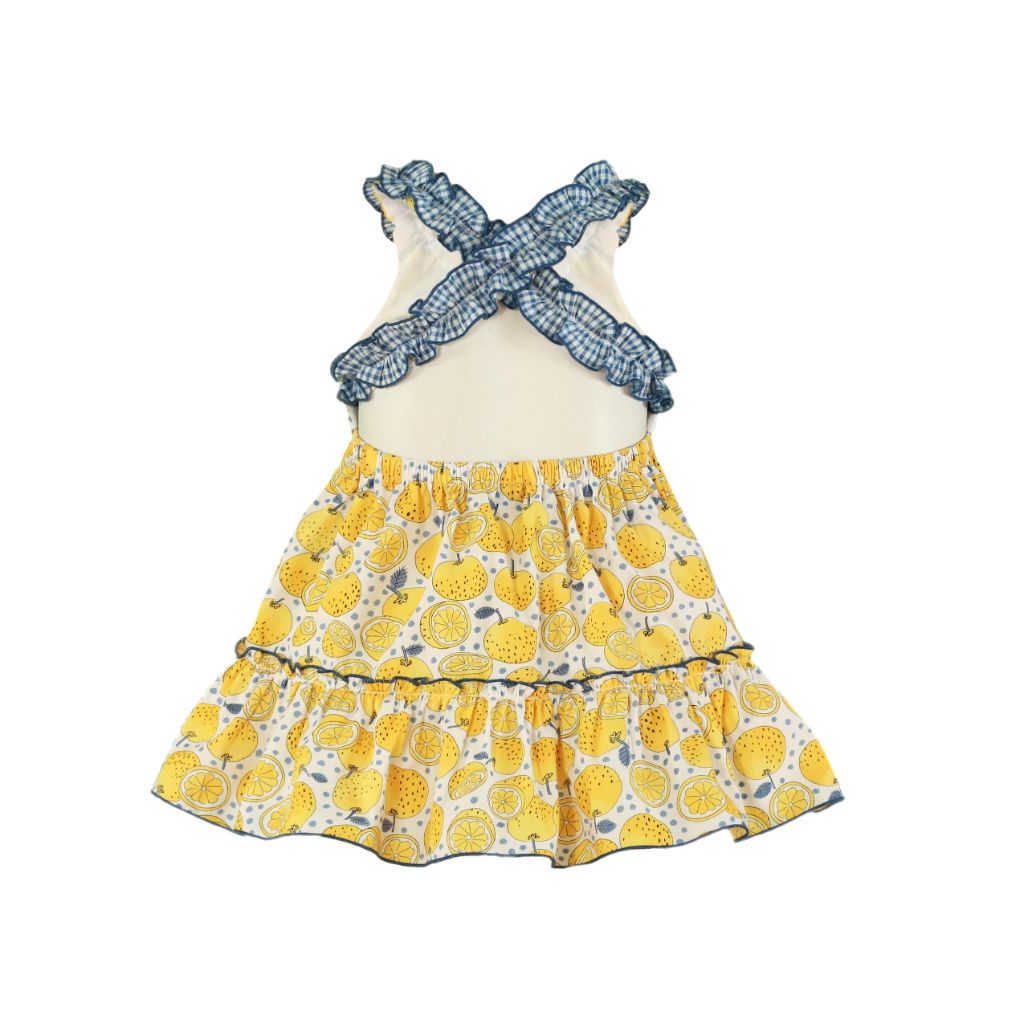 VESTIDO AMARILLO LIMONES