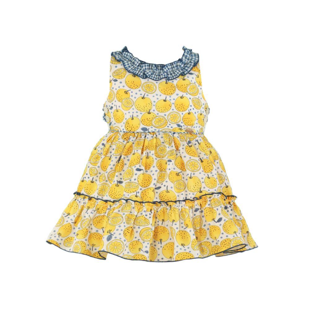 VESTIDO AMARILLO LIMONES