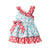 VESTIDO NIÑA FLORES Y LUNARES - Menta Moda Infantil
