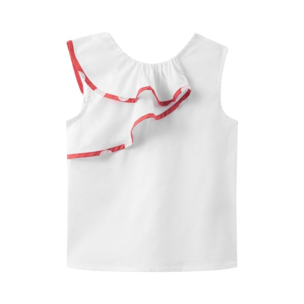 CONJUNTO NIÑA FLORES Y LUNARES - Menta Moda Infantil