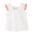 CONJUNTO NIÑA BLANCO Y MELON - Menta Moda Infantil
