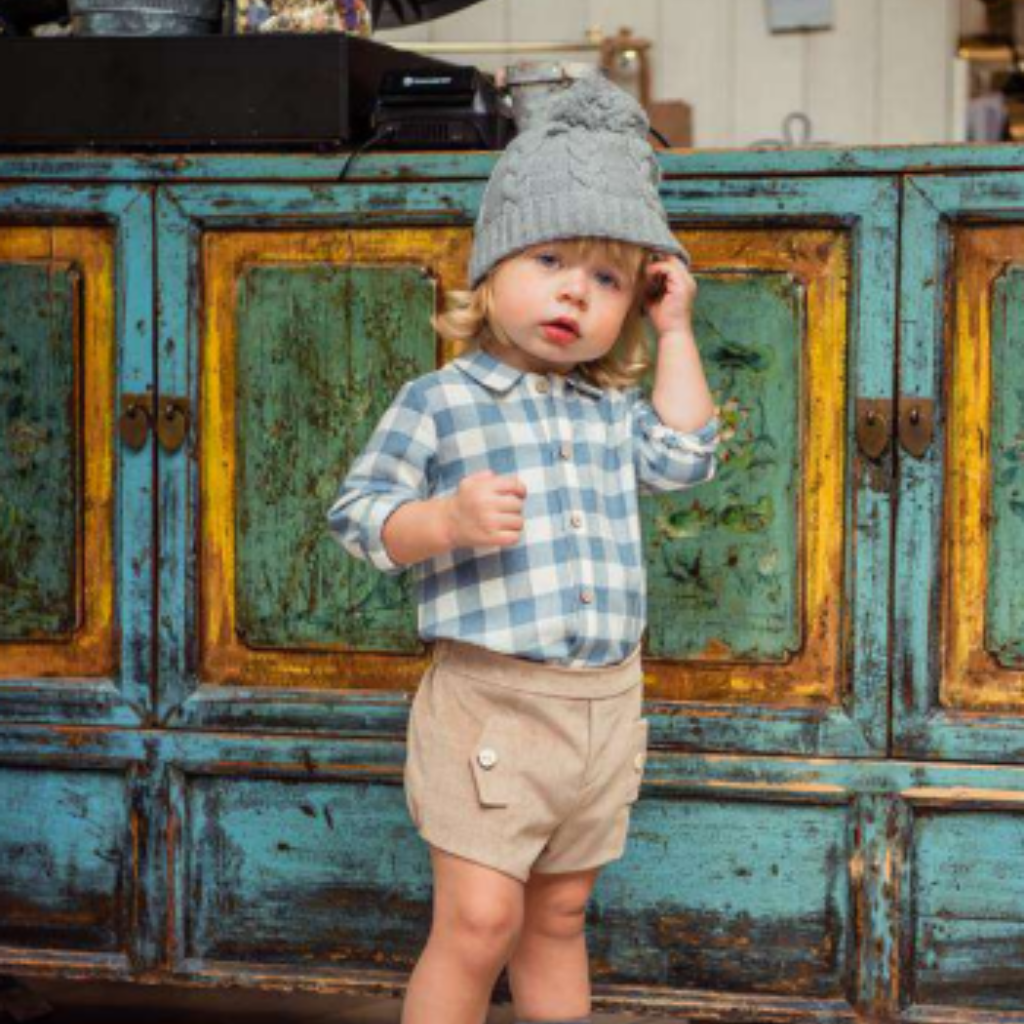 Pantalon blanco discount bebe